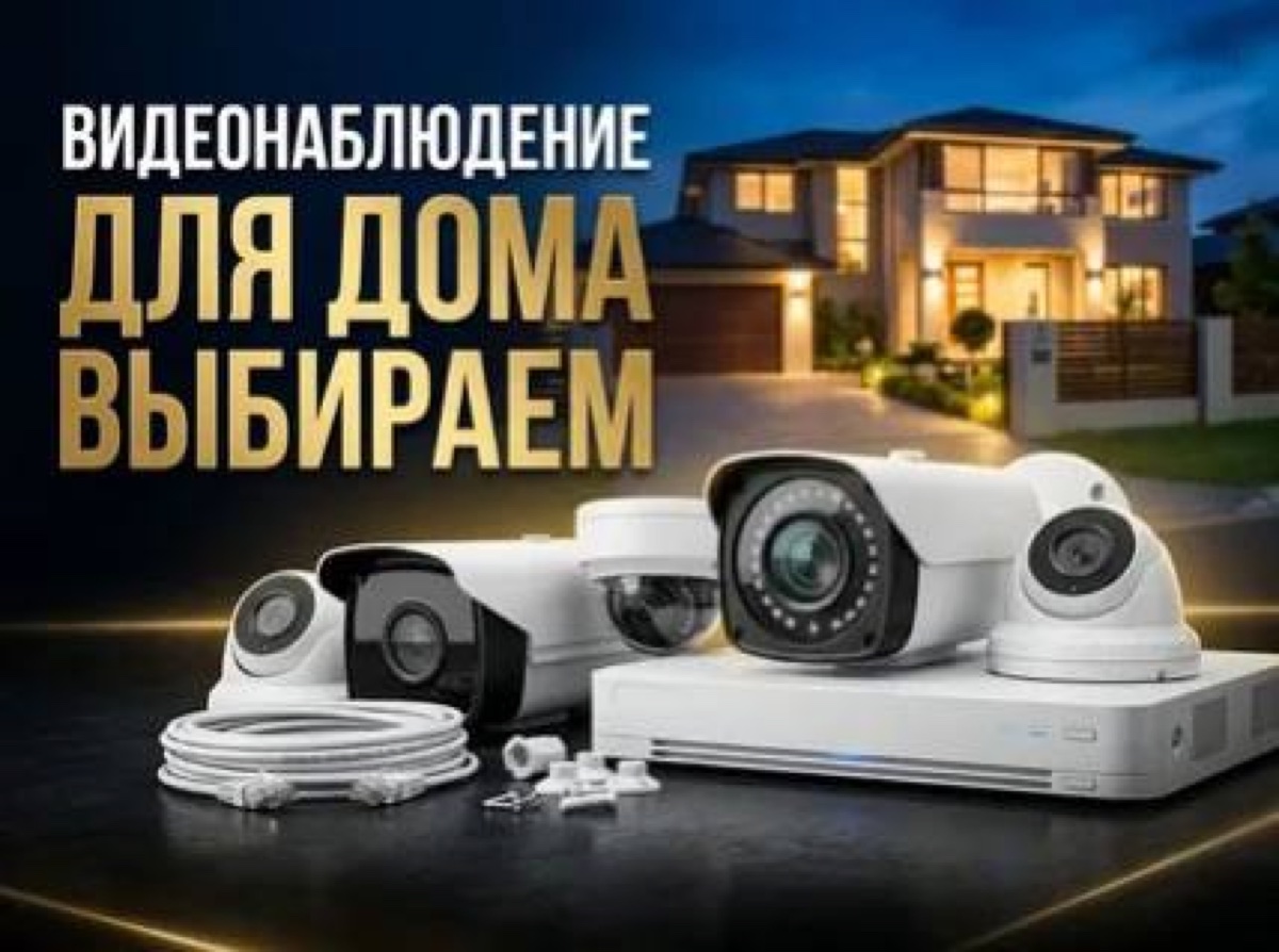 Выбор подходящего комплекта видеонаблюдения